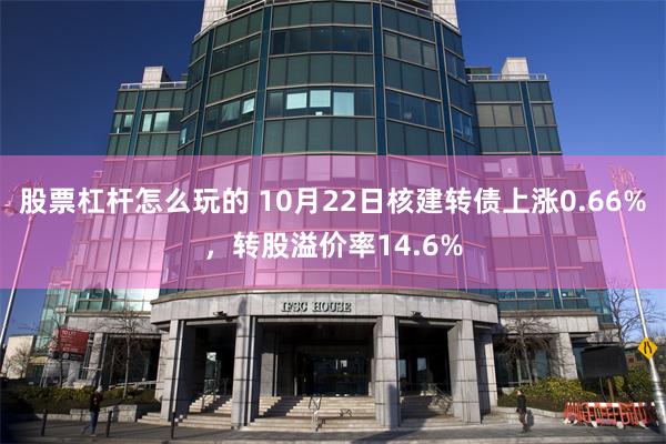 股票杠杆怎么玩的 10月22日核建转债上涨0.66%，转股溢价率14.6%